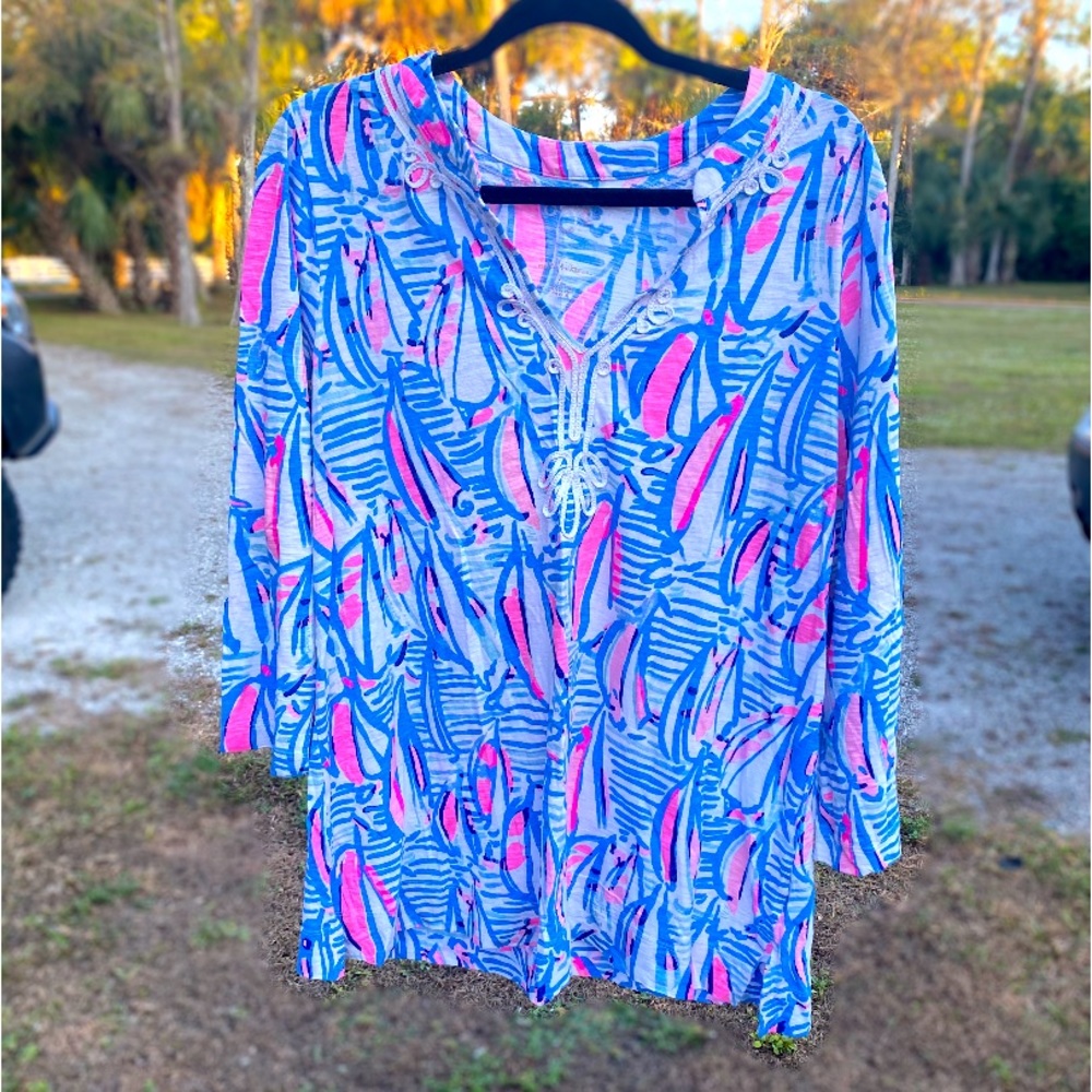 Lilly Pulitzer Long Sleeve Shirt - XL